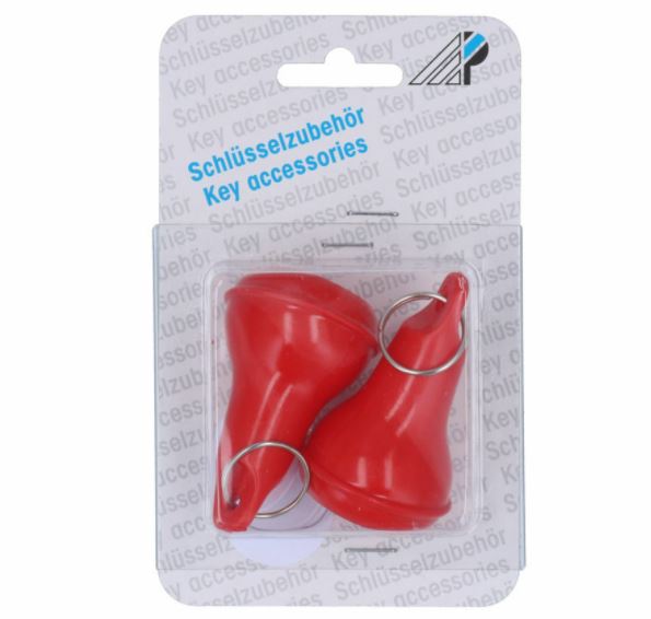 Hotelbal plastic rood 2 stuks