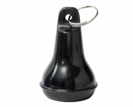 Hotelbal plastic zwart 2 stuks