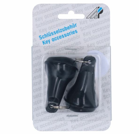 Hotelbal plastic zwart 2 stuks