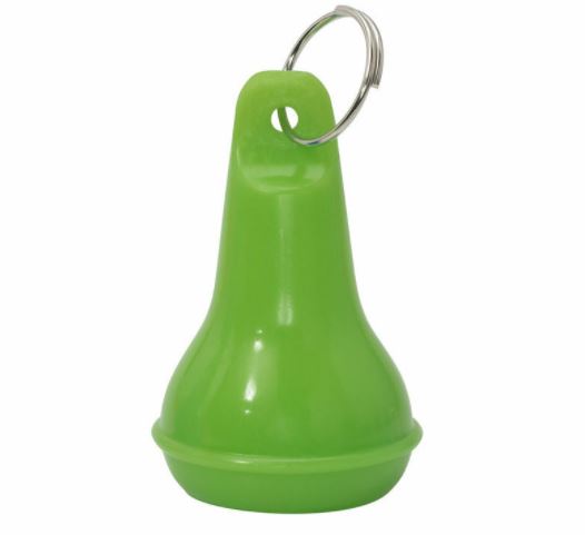 Hotelbal plastic lichtgevend groen 2 stuks