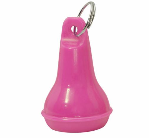 Hotelbal plastic lichtgevend roze 2 stuks