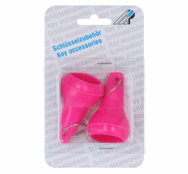 Hotelbal plastic lichtgevend roze 2 stuks