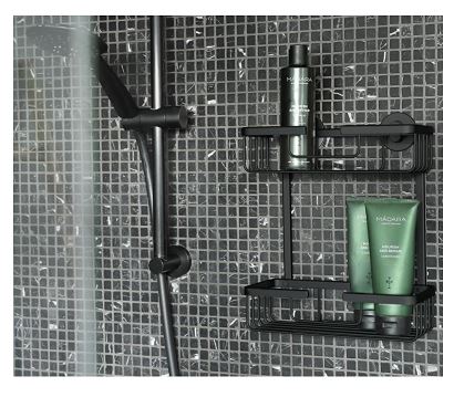 Differnz Doucherekje Rechthoek 2-laags Mat Zwart