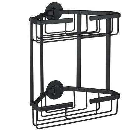 Differnz Doucherekje Driehoek 2-laags Mat Zwart