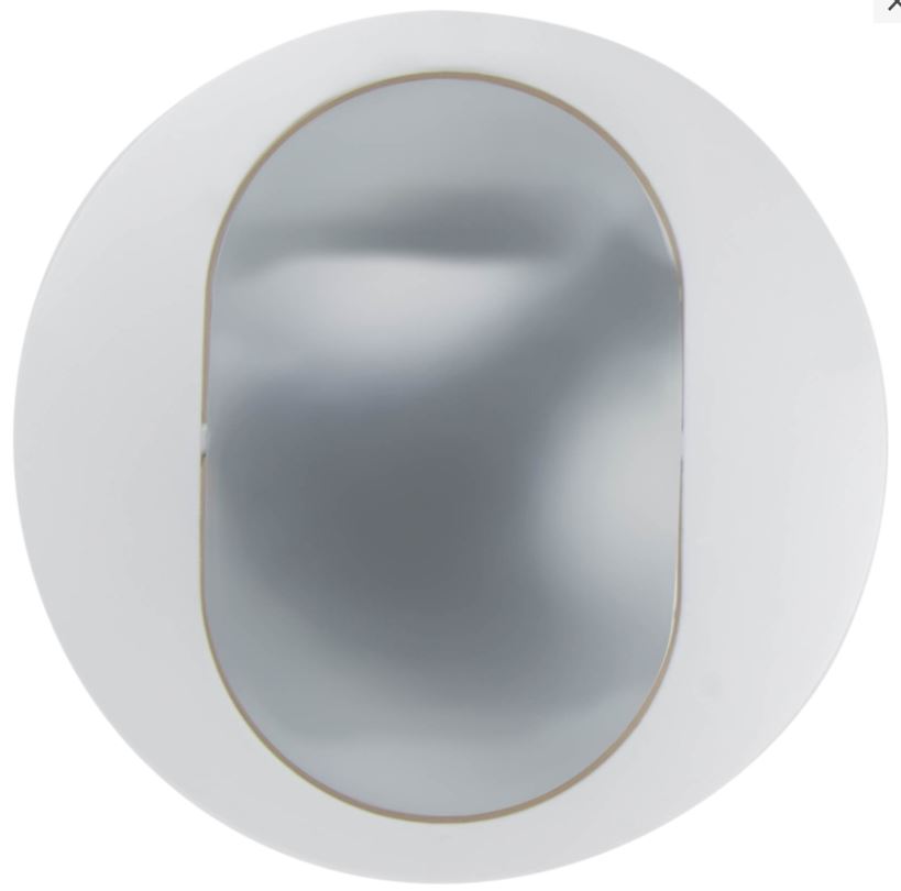 Differnz Paris Afvalemmer Swing 8 liter Wit