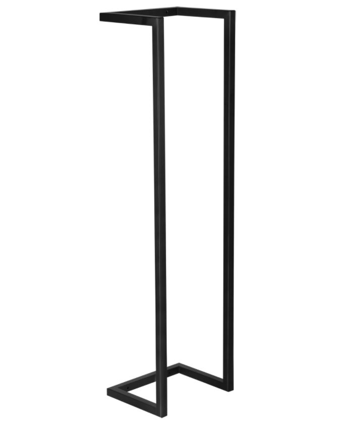 Differnz Handdoekdrager 95 x 20 cm Zwart