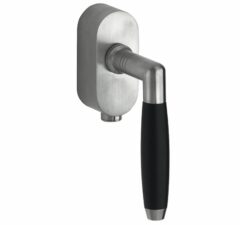 SKG2 Draaikiepgarnituur afsluitbaar Ton ebben/Elegant mat nikkel ongelakt