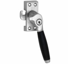 SKG Raamsluiting Met Sluitplaat Rechts Ton ebben mat nikkel ongelakt