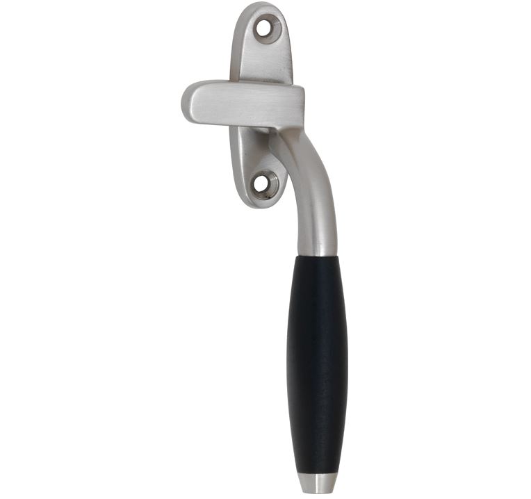 Raamsluiting Met Sluitplaat Rechts Ton ebben mat nikkel ongelakt