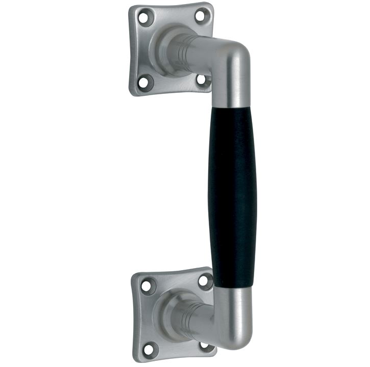 Deurgreep Ton ebben/vierkant mat nikkel ongelakt