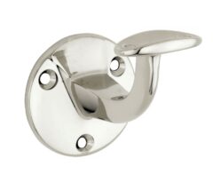 Leuninghouder Elegant hol opschroevend glans nikkel