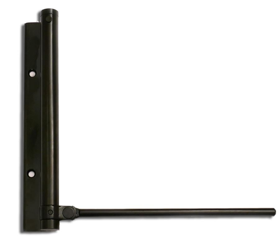 Deursluiter Justor met pen voor buitengebruik zwart