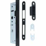 Mauer Magneet Smal Bad/WC Slot 4445 Zwarte Voorplaat