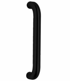 Deurgreep U-vorm 325X70X25mm HoH 300mm rvs mat zwart