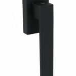 Vlakke Draaikiepgarnituur Rechthoek Mat Zwart