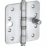 Kogellagerscharnier SKG3 89x89 ronde hoek vaas mat chroom