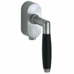 SKG2 Draaikiepgarnituur afsluitbaar Ton ebben/Elegant mat chroom