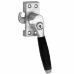 SKG Raamsluiting Met Sluitplaat Rechts Ton ebben mat chroom