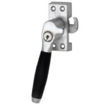 SKG Raamsluiting Met Sluitplaat Links Ton ebben mat chroom