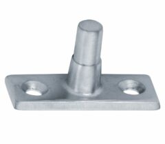 Stelpen tbv uitzetijzer mat chroom