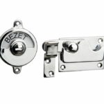 WC-overslag Elegant vlak glans chroom