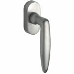 Draaikiepgarnituur Dudok/Elegant mat nikkel ongelakt