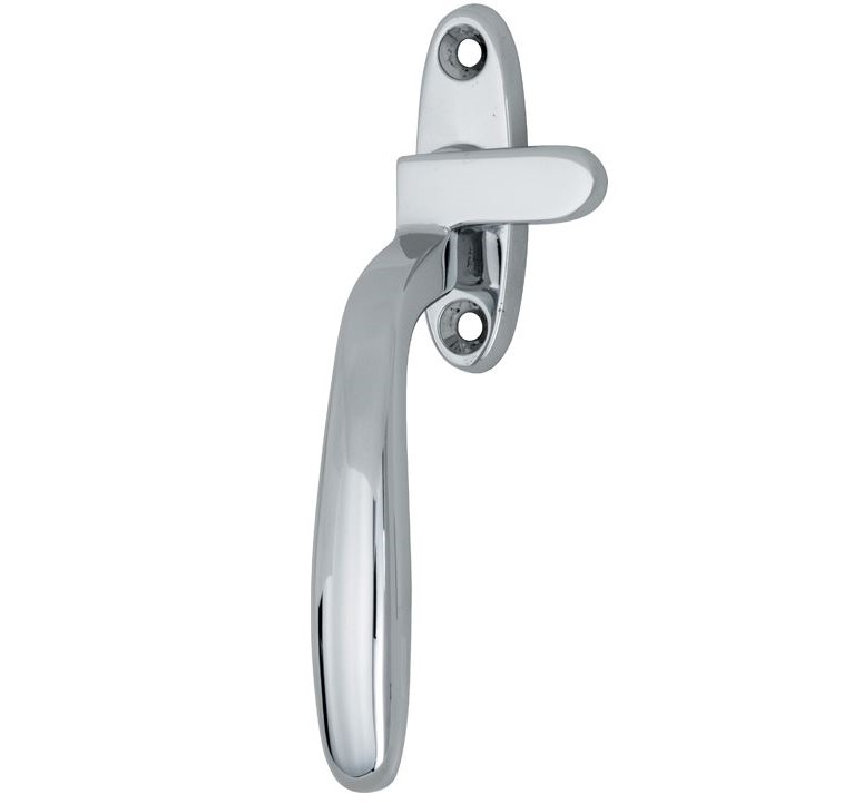 Raamboom Met Sluitplaat Links Dudok glans chroom