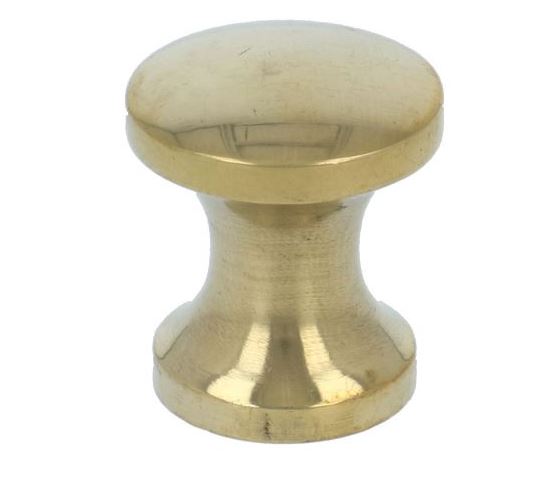 Knopje Messing Gepolijst 18 mm