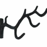 Hanger Gewei Zwart 108x280 mm