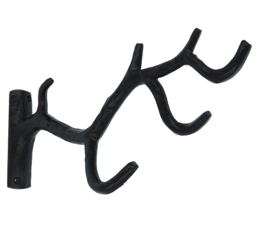 Hanger Gewei Zwart 108x280 mm