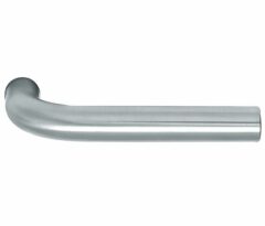 Deurkruk L Mat RVS