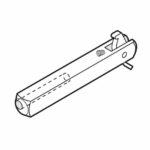 Halve krukstift deurdikte 49-59 mm