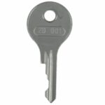 Losse sleutel no.2D001 t.b.v. espagnoletsluitingen en raamsluitingen