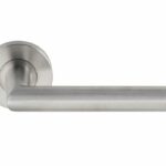 Deurkruk op rozet TAVIRA rvs mat