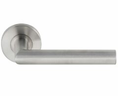 Deurkruk op rozet TAVIRA rvs mat