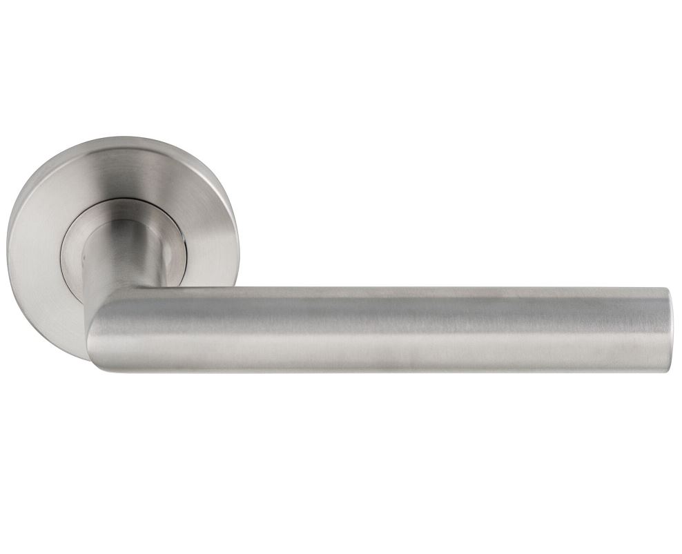 Deurkruk op rozet TAVIRA rvs mat