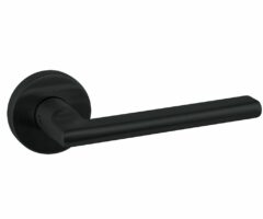 Deurkruk op rozet TIGO zwart