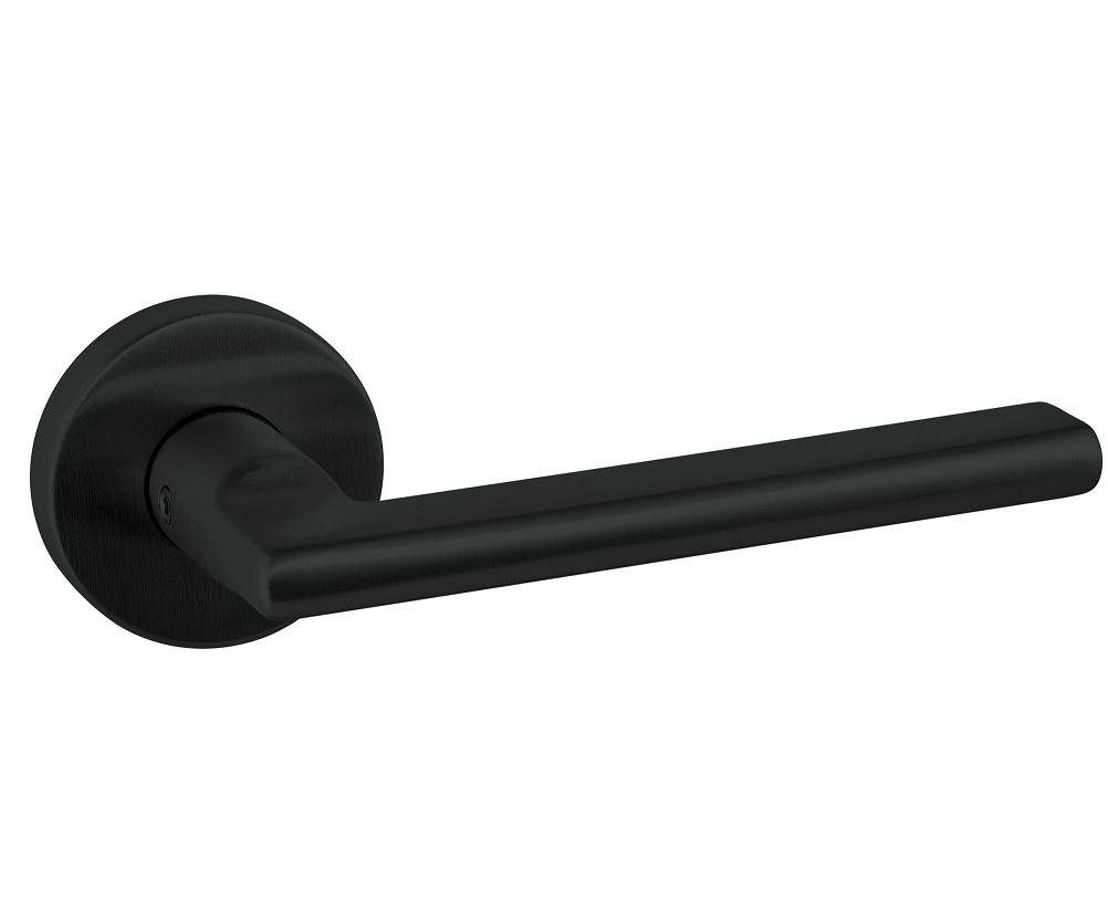 Deurkruk op rozet TIGO zwart