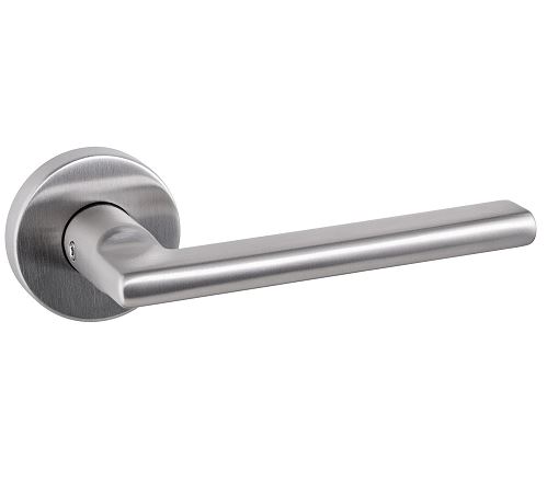 Deurkruk op rozet TIGO rvs mat