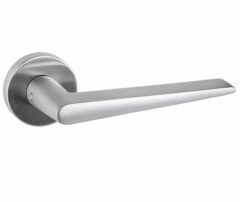 Deurkruk op rozet VIGO rvs mat