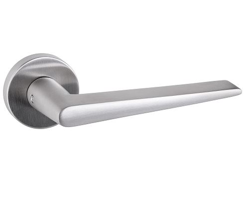 Deurkruk op rozet VIGO rvs mat