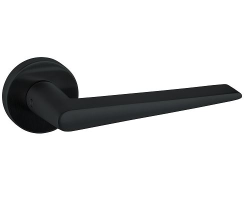 Deurkruk op rozet VIGO zwart