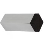 Deurstop wandmontage 25x25x78mm rvs mat