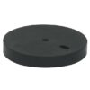 Deurstop verhoger 10 mm rubber zwart