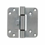 Intersteel glijlagerscharnier ronde hoek 89x89 mm staal verzinkt