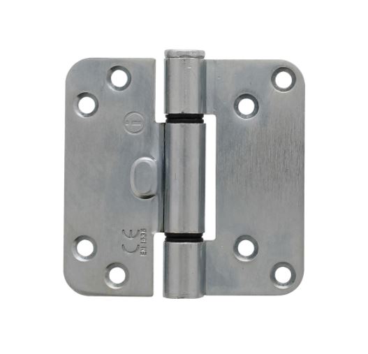 Intersteel glijlagerscharnier ronde hoek 89x89 mm staal verzinkt