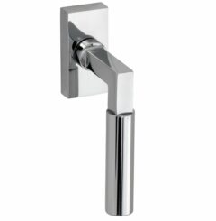 Draaikiepgarnituur Bauhaus glans chroom