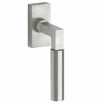 Draaikiepgarnituur Bauhaus mat nikkel ongelakt