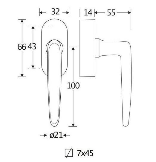 Draaikiepgarnituur Dudok/Elegant mat zwart