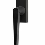 Draaikiepgarnituur CONE OH102DK PVD mat zwart